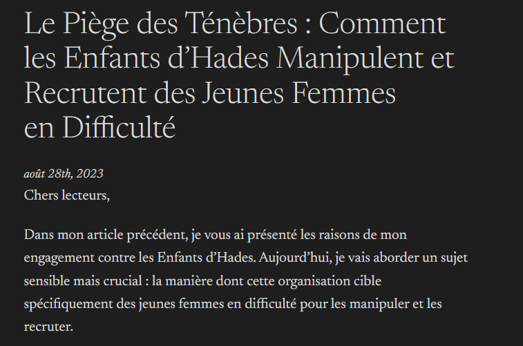 WordPress - Chapitre sur le recrutement