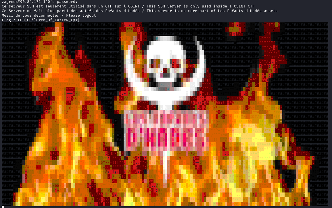 Connexion SSH et flag